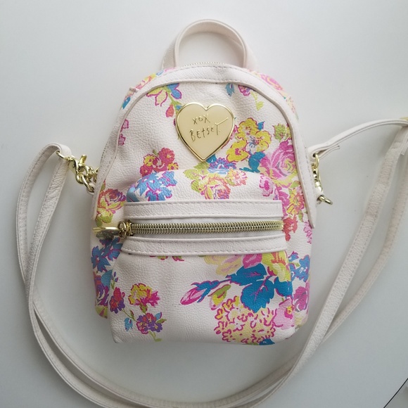 betsey johnson small backpack